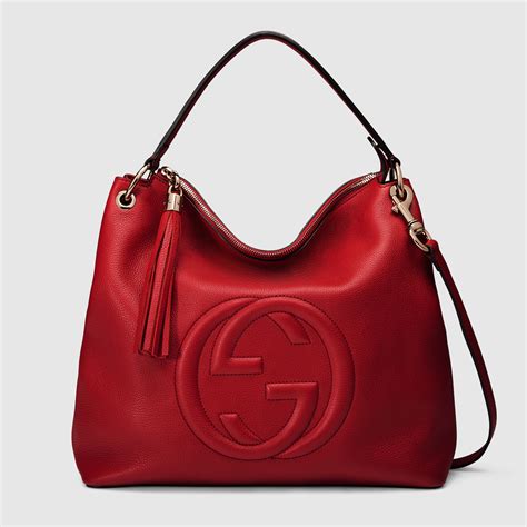 are all gucci bags leather|gucci shoulder bags for women.